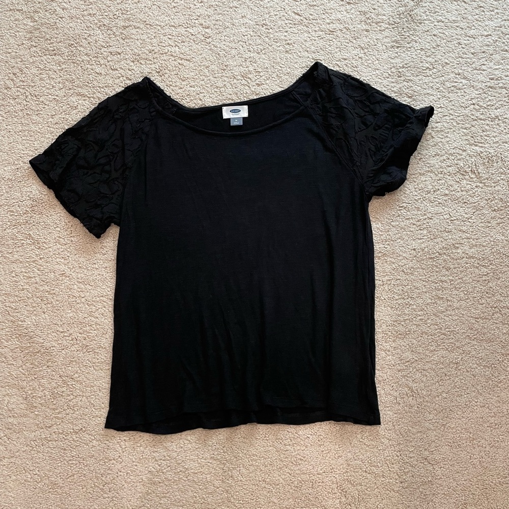 Old Navy black top medium
